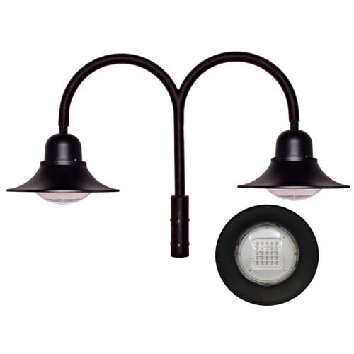 Post Top Light Fixture GM605 preview 1